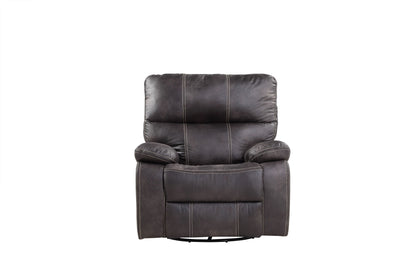 Hooper - Swivel Gliding Recliner - Gray