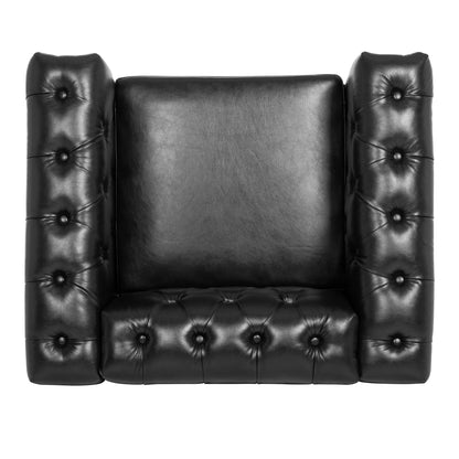 1 Seater Sofa - Black
