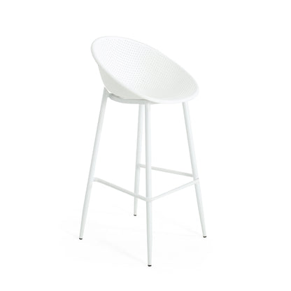 Gable - Barstool (Set of 2) - White