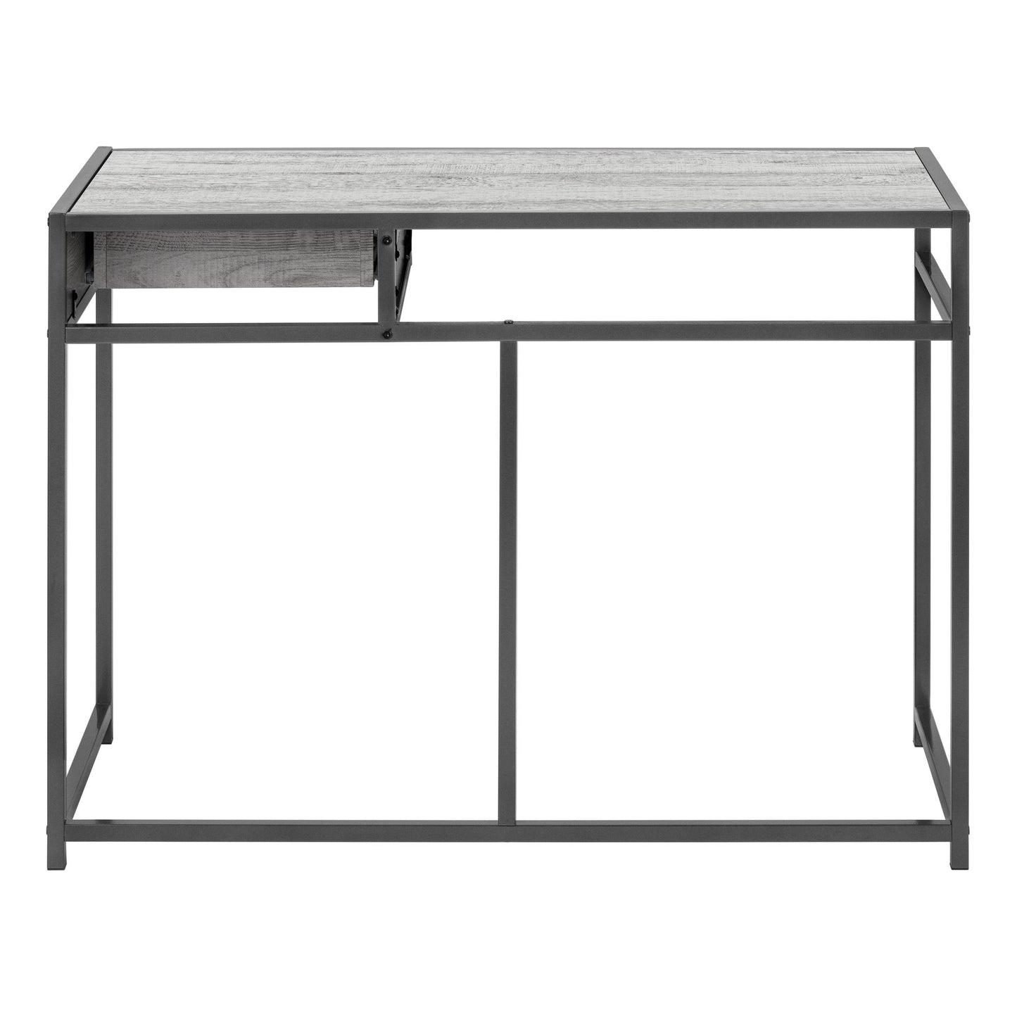Computer Desk For Home Office, Laptop, Storage Drawer, Contemporary & Modern - Gray
