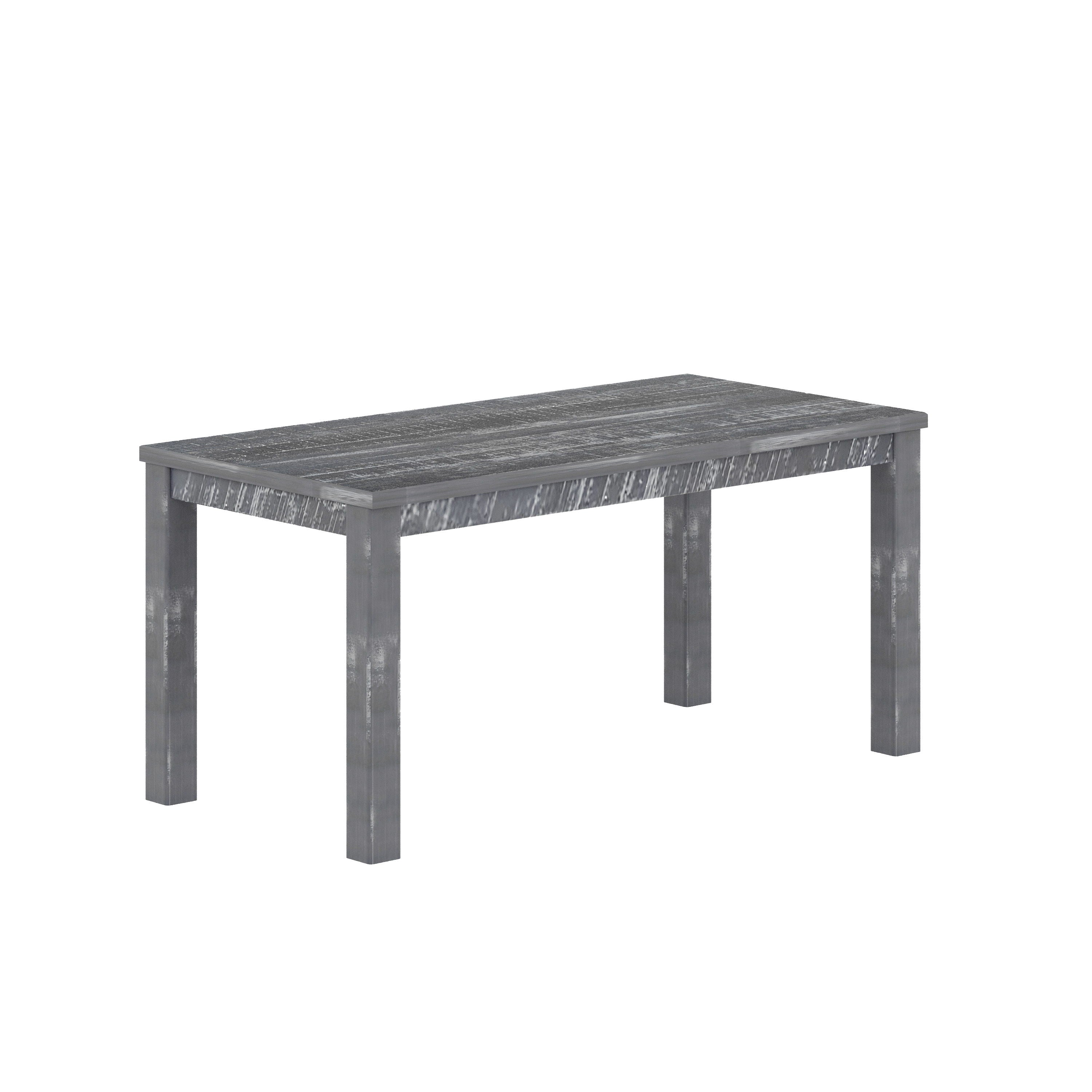 Albany - Solid Wood Dining Table For 6, Small Kitchen And Breakfast Table - Gray