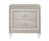 Cross - Glam Nightstand - Champagne