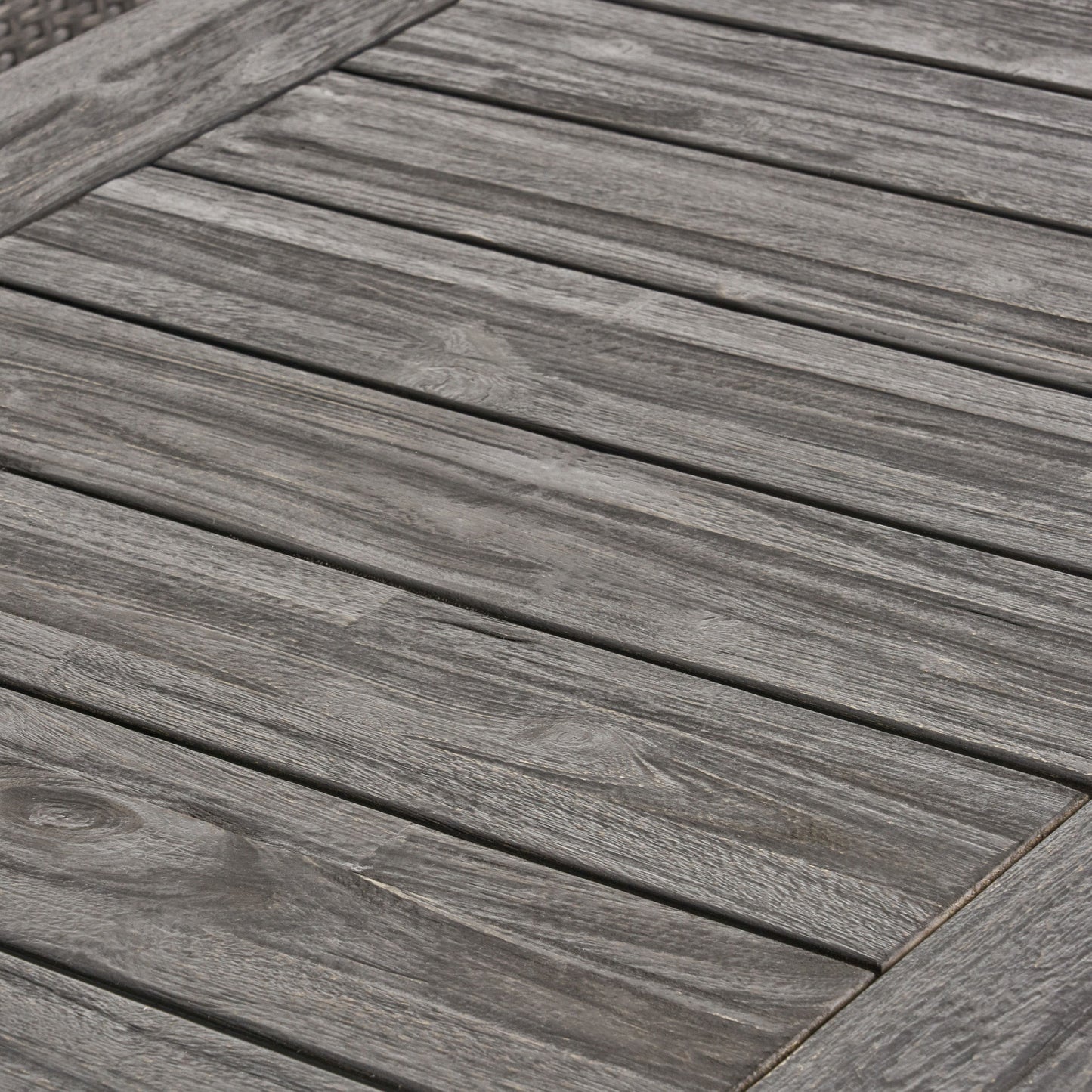 Outdoor Dining Table - Sandblast Dark Gray