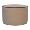 Serenity - Large Round Footstool - Chestnut