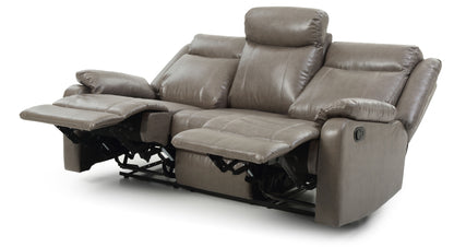 Contemporary Three Seater Sofa - Gray