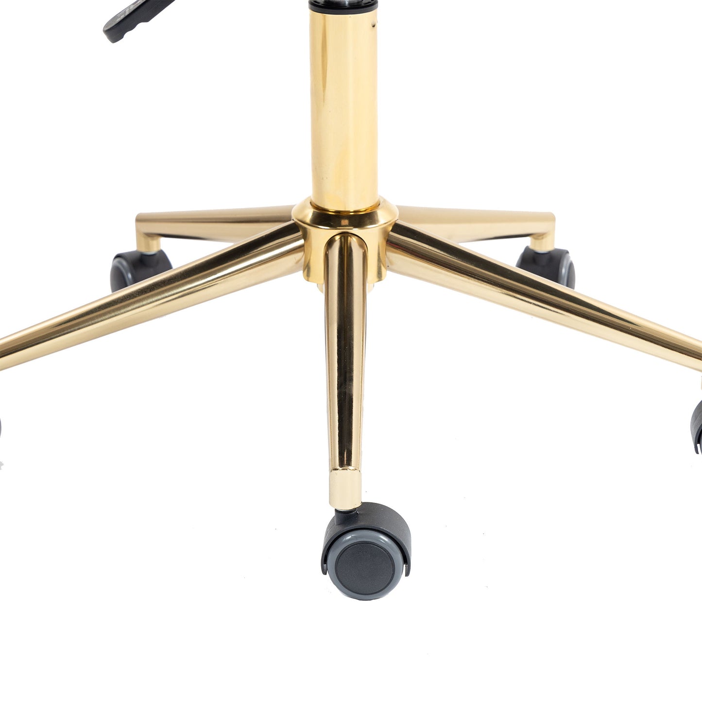 Velvet Home Office Desk Chair, Modern Cute Computer Chair, Wheels Swivel Height Adjustable Task Chair - Emerald