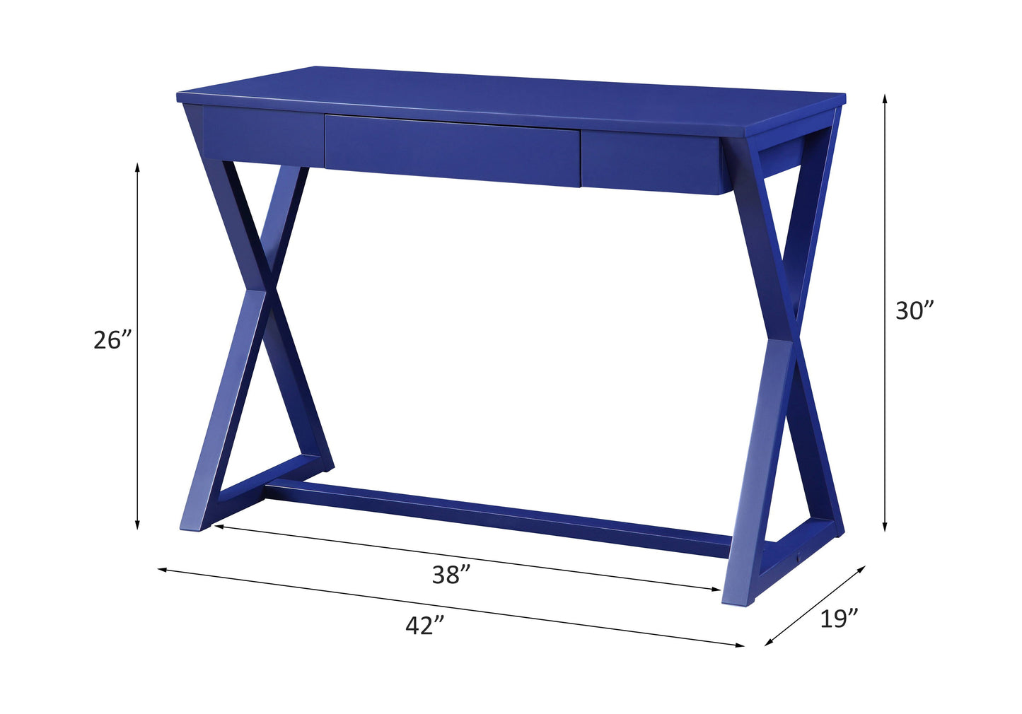 Nalo - Writing Desk - Twilight Blue
