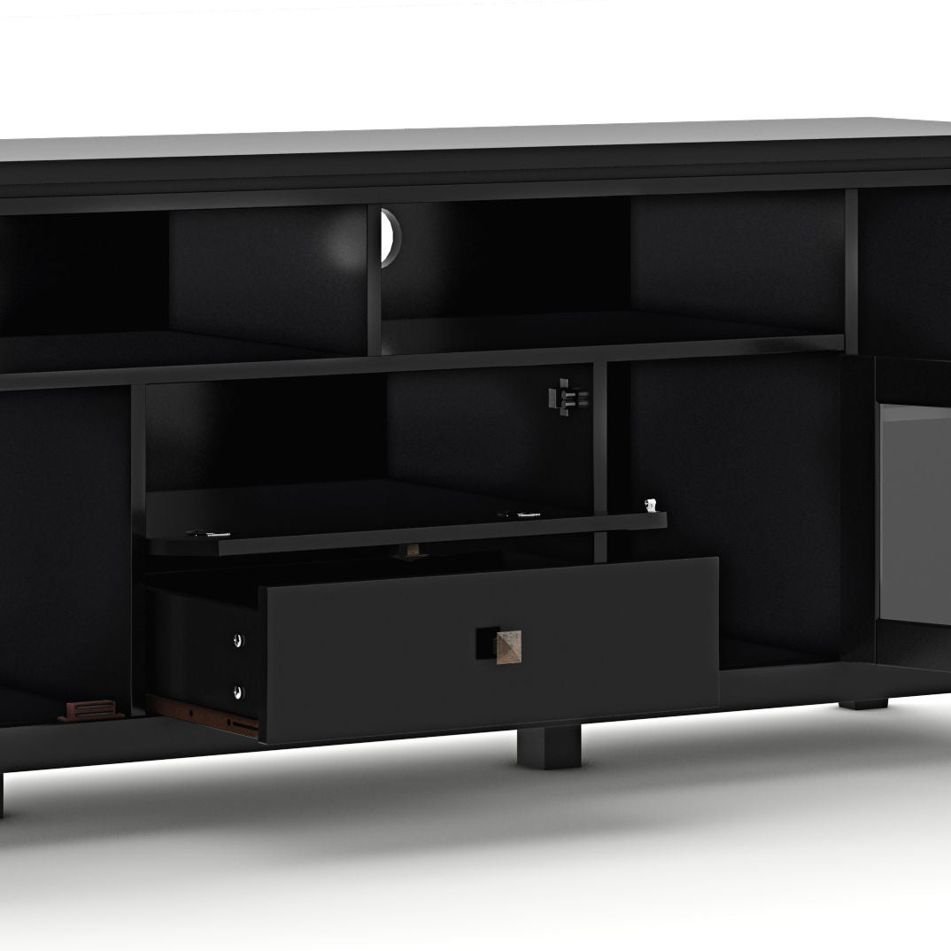 Cosmopolitan - Wide TV Media Stand - Black