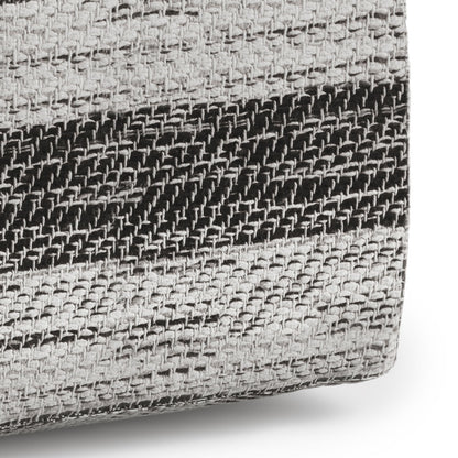Clay - Square Pouf - Gray Melange