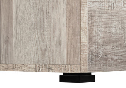 Computer Desk For Home Office, Laptop, Left, Right Set - Up, Storage Drawers - Taupe