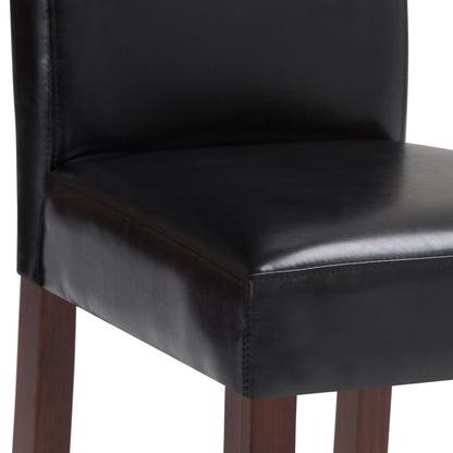 Acadian - Parson Dining Chair (Set of 2) - Midnight Black