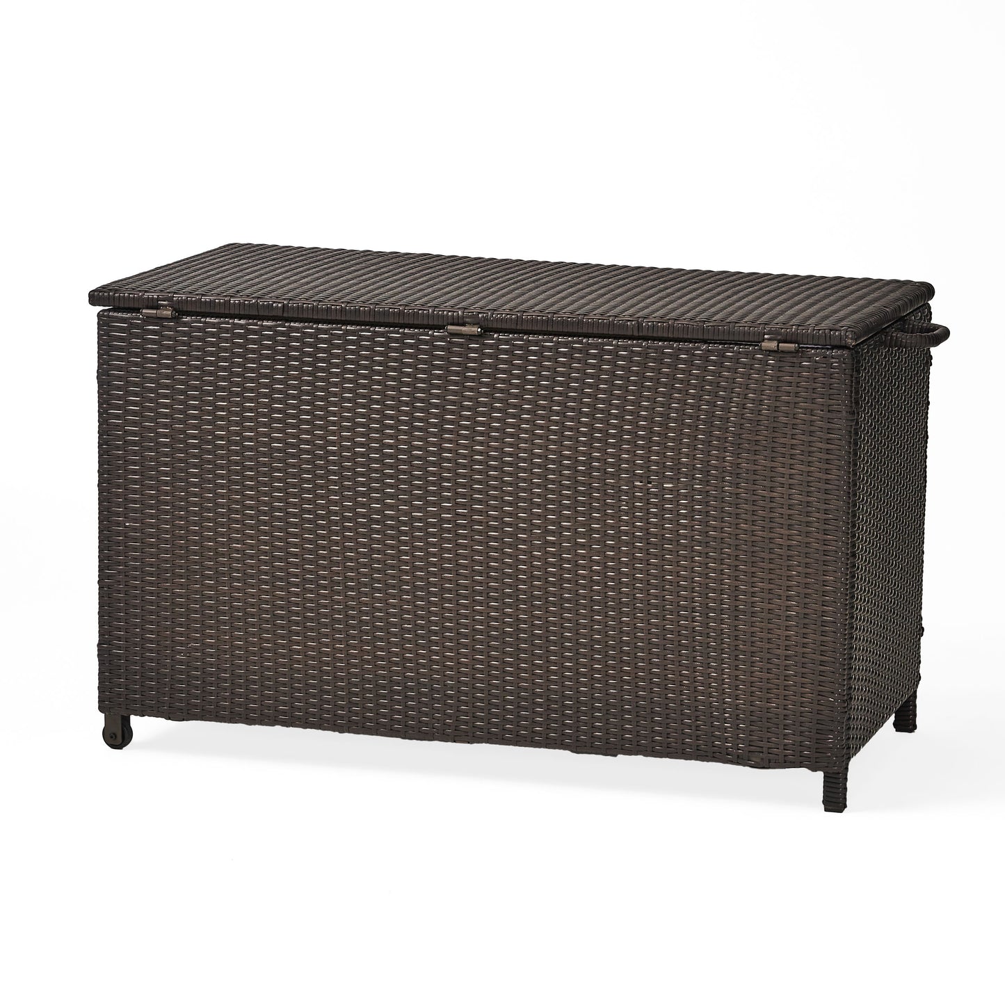Blake - Wicker Cushion Box - Brown Multi
