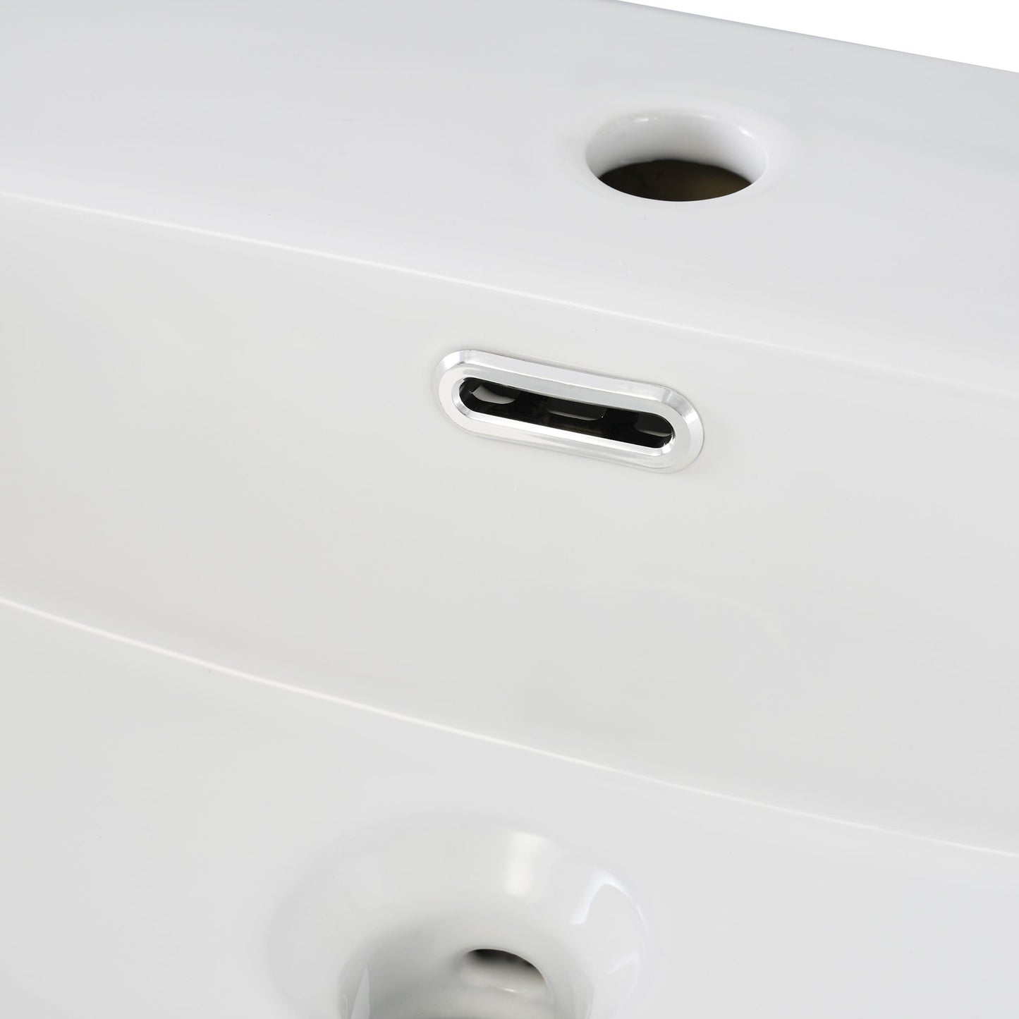Bathroom Vanity With Ceramic Sink And Ample Storage, Ideal For Small Bathrooms - Blue