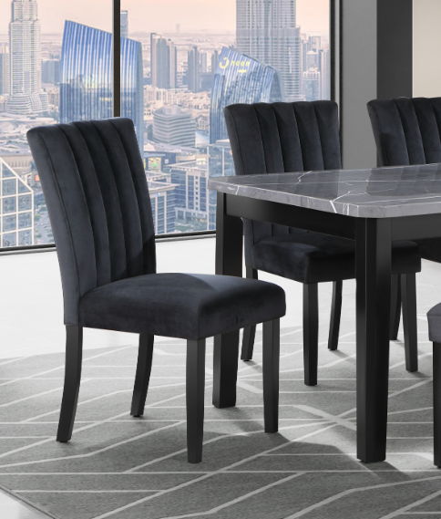 Vhong - Dining Chairs (Set of 2) - Black