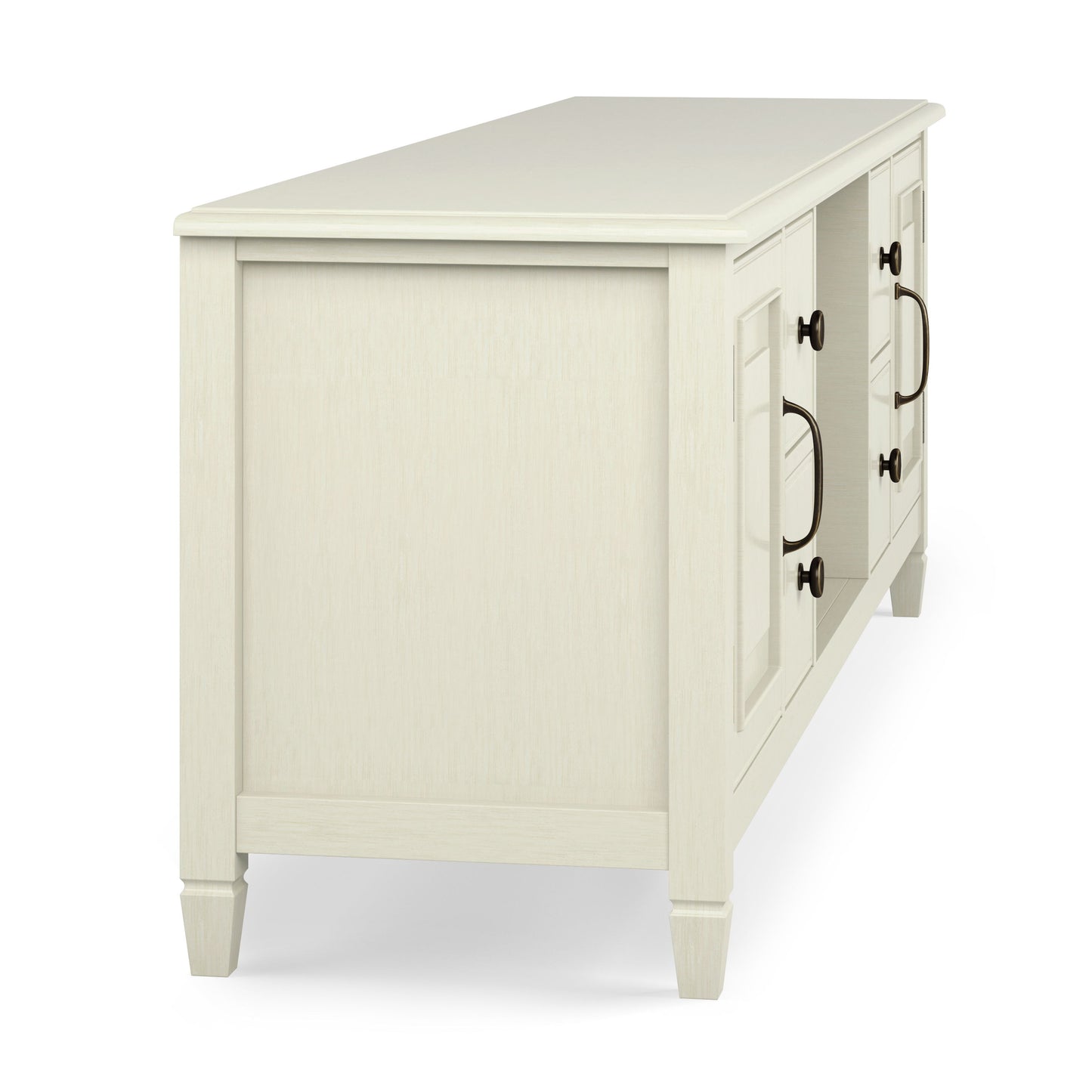 Connaught - Wide TV Stand - Antique White
