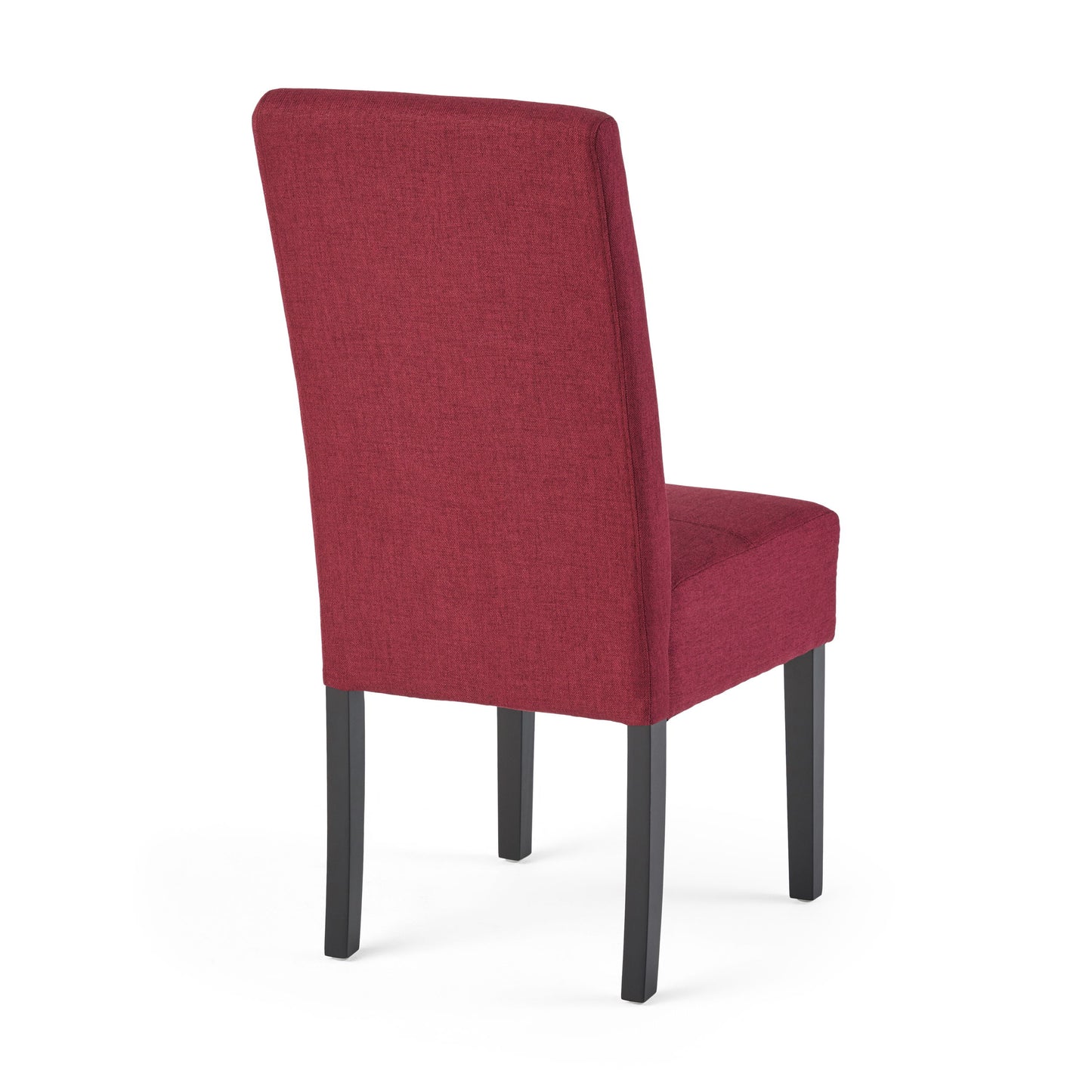 Pertica - Dining Chair Upholstered Armless Chairs (Set of 2) - Red