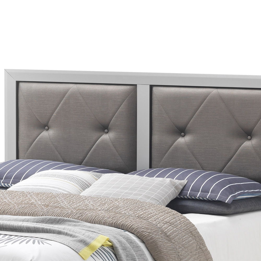 Primo - Queen Bed - Silver Champagne