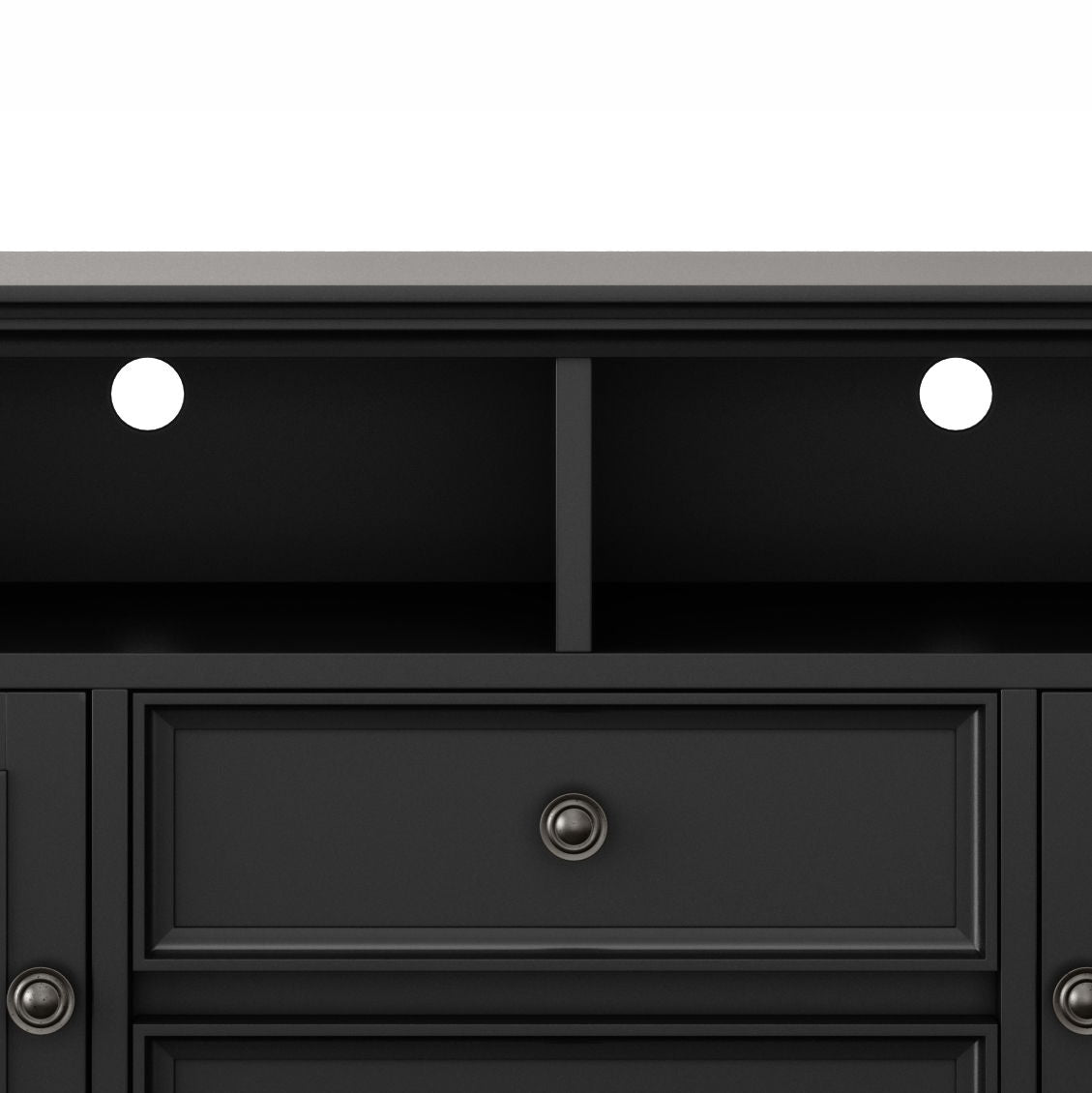 Amherst - Wide TV Media Stand - Black