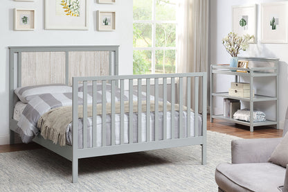 Connelly - 4 In 1 Convertible Crib - Gray, Rockport Gray