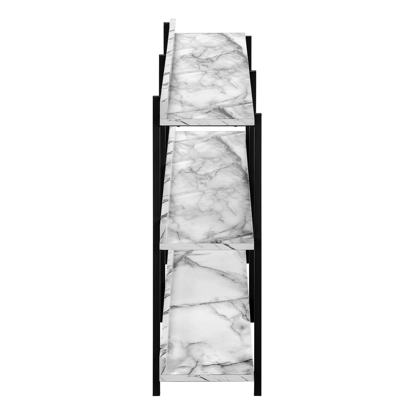 Accent Console Table For Entryway, Contemporary And Modern - White / Gray