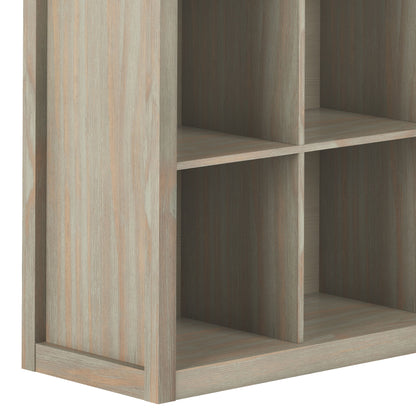 Artisan - 9 Cube Bookcase And Storage Unit - Distressed Gray