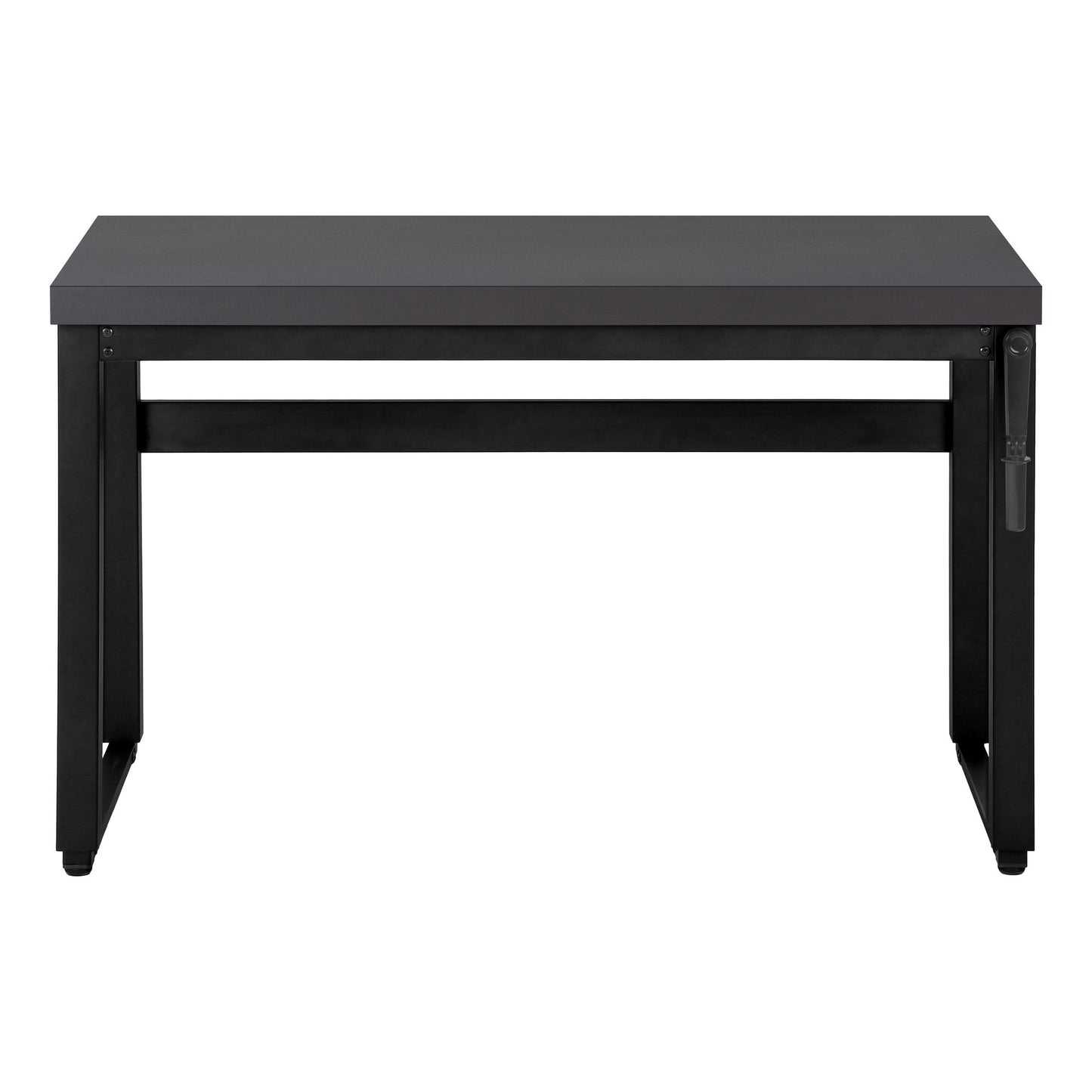 Computer Desk, Home Office, Standing, Adjustable, Laptop, Contemporary & Modern - Gray