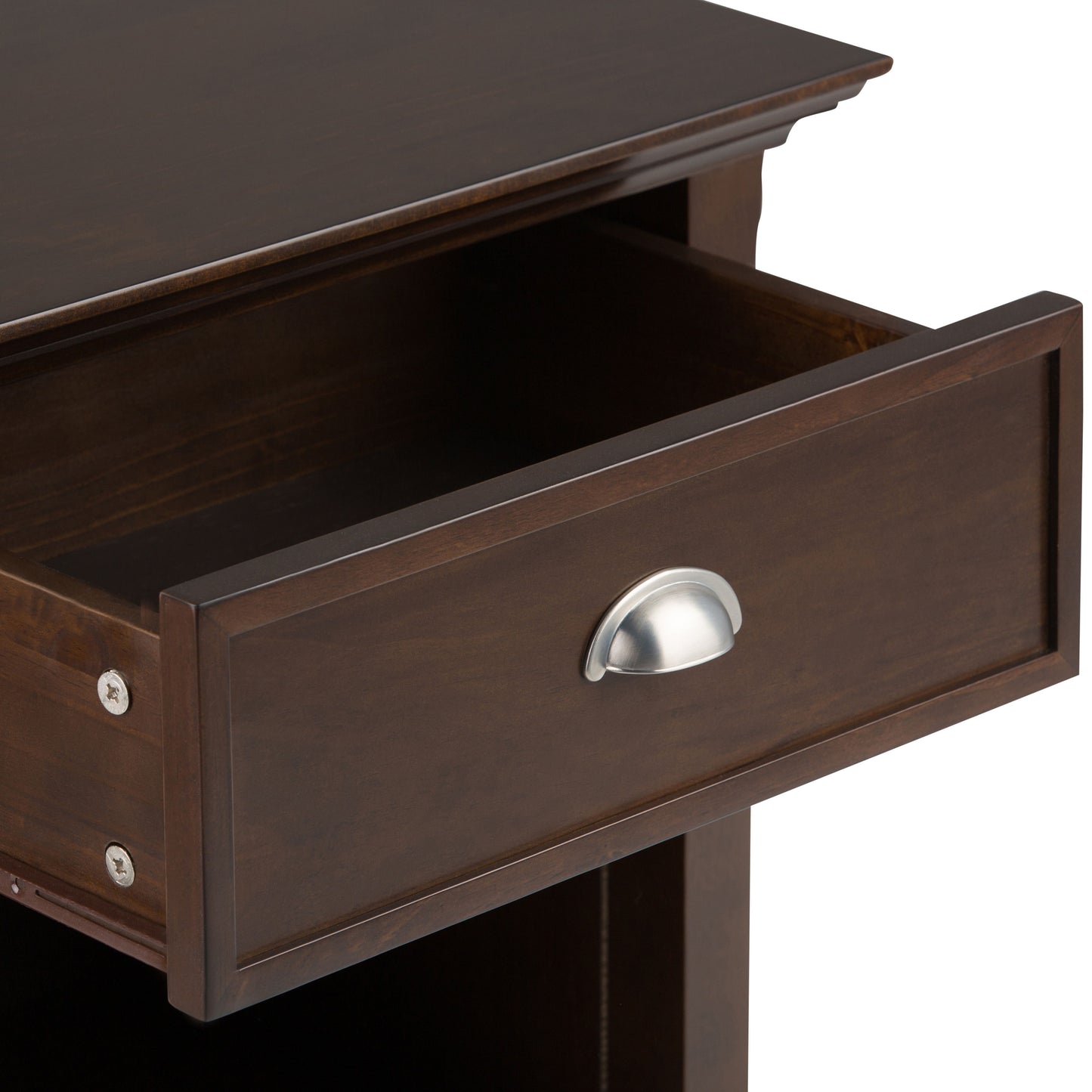 Acadian - Bedside Table - Brunette Brown