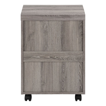 File Cabinet, Rolling Mobile, Storage Drawers, Printer Stand, Office, Contemporary And Modern - Taupe