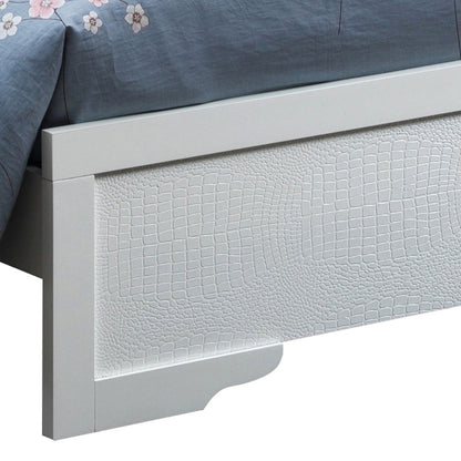 Queen Bed Elegant - Silver Champagne