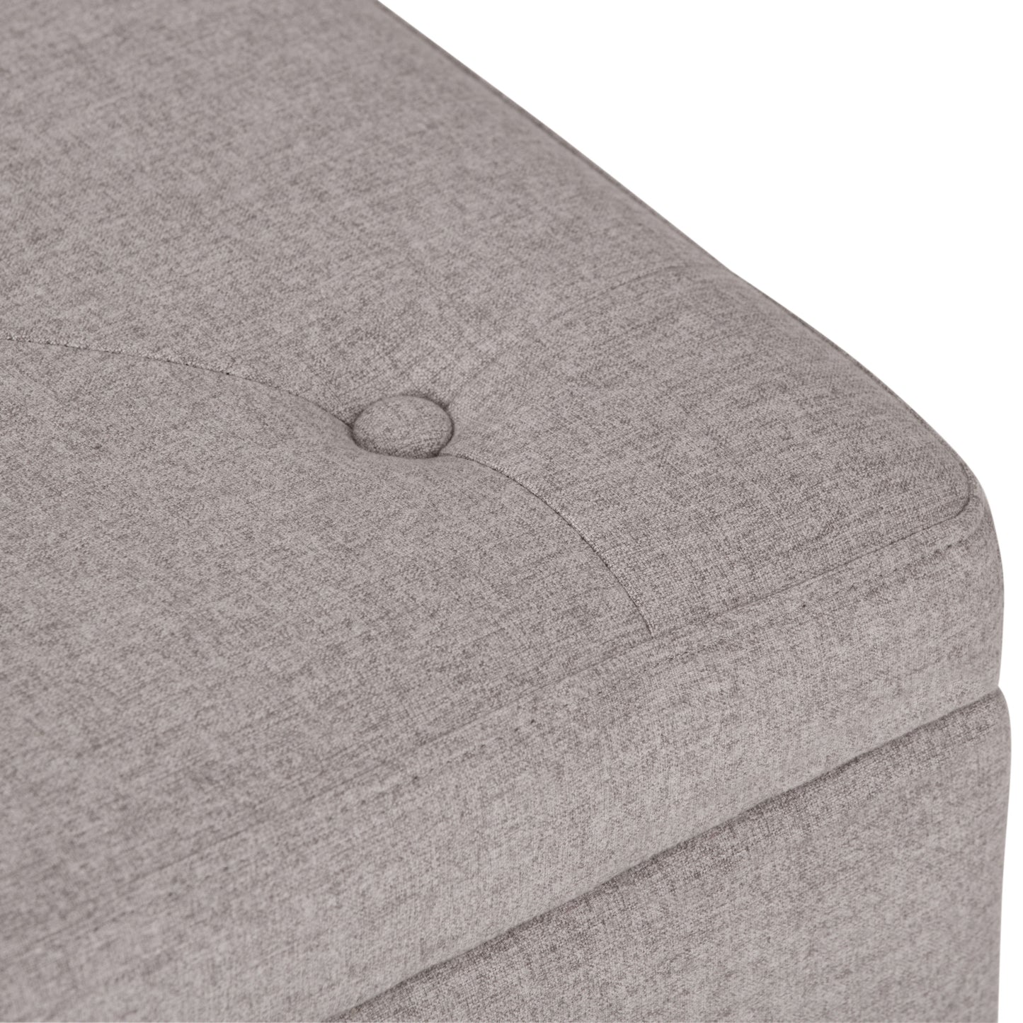Hamilton - Storage Ottoman - Cloud Gray