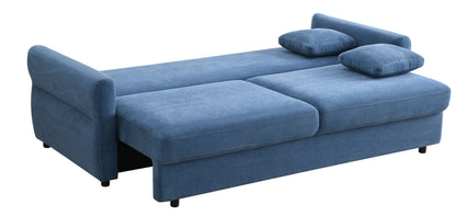 Haran - Pull Out Sleeper With Storage - Blue