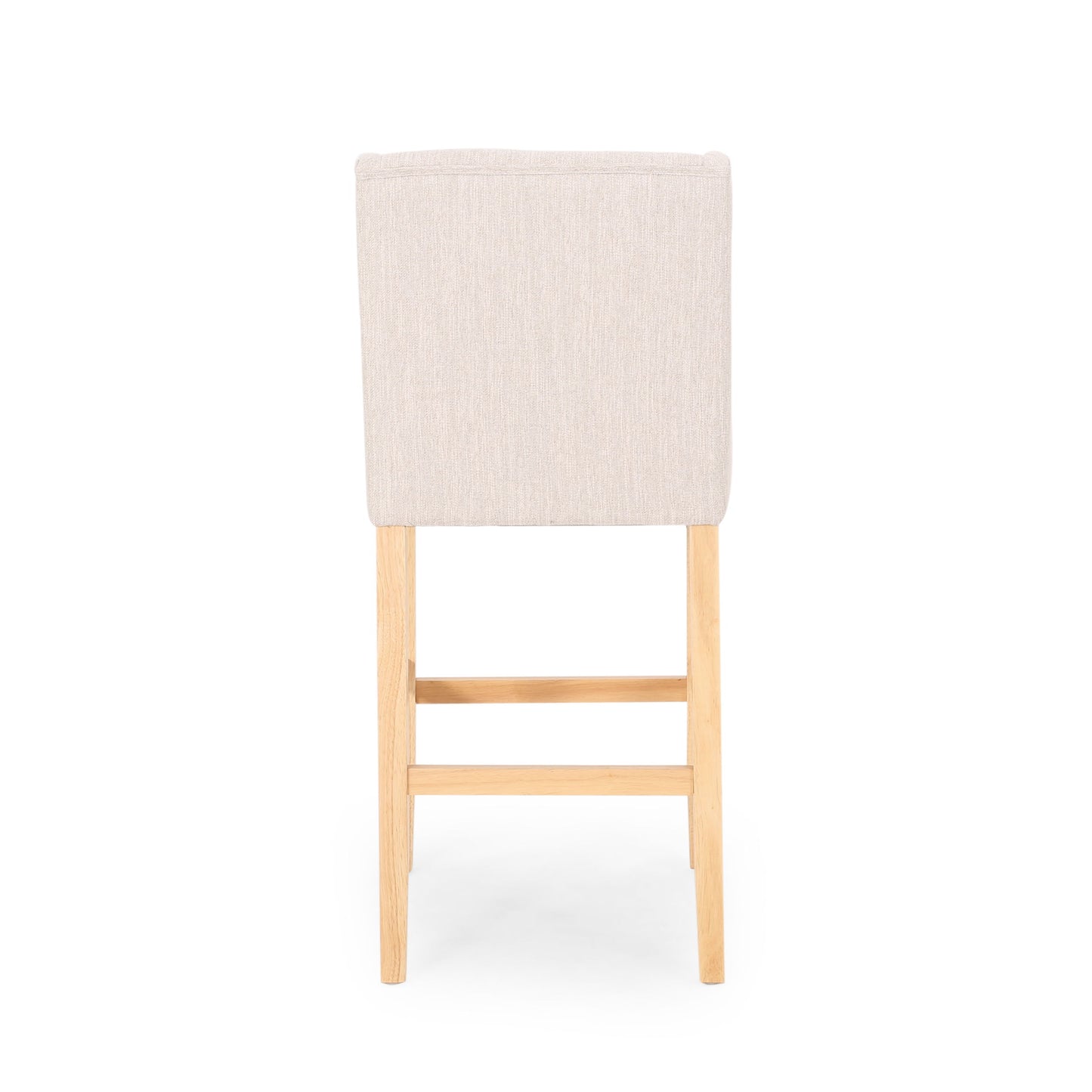 Ethereon - Fabric Tufted Counter Stool (Set of 2) - Beige
