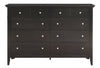 Elegant Casual Dresser - Black