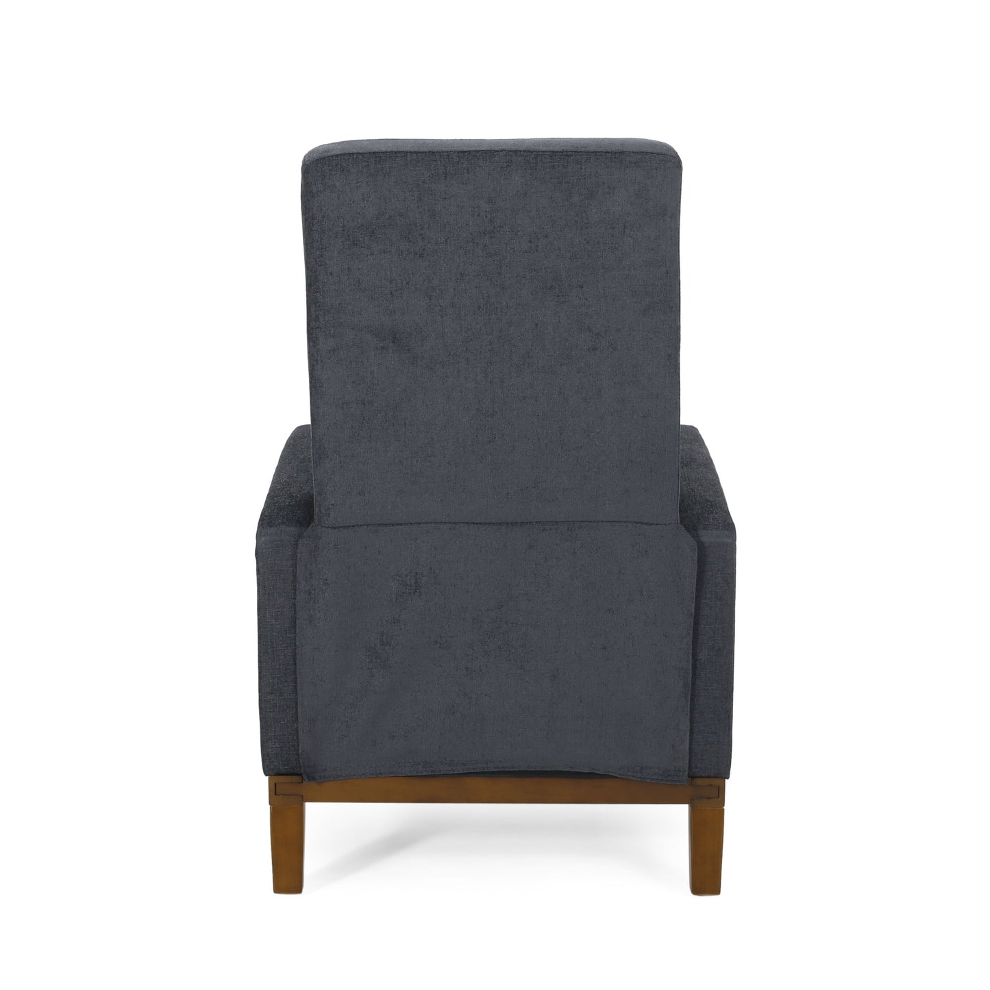 Wide Hand Manual Club Recliner - Charcoal