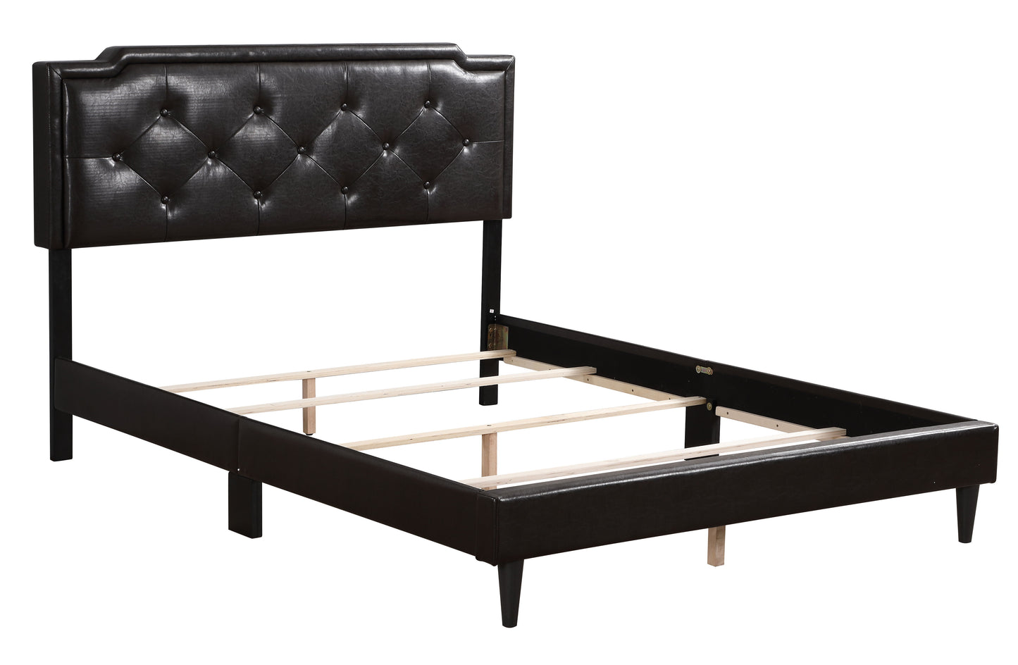 Deb - Queen Bed - Cappuccino
