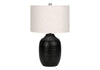 Lighting, Table Lamp, Ceramic, Contemporary - Black / Cream