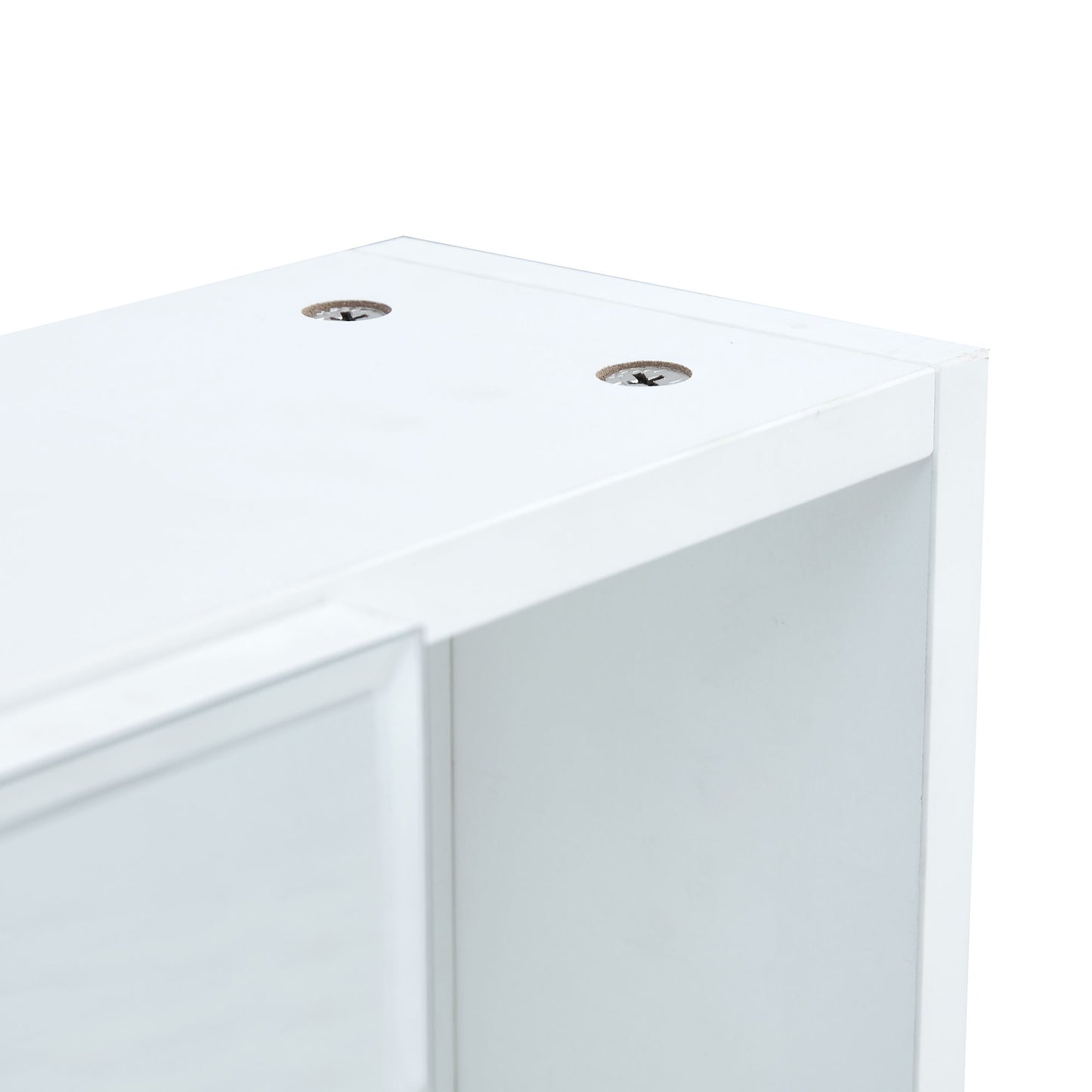 Wall Mounted Bathroom Storage Cabinet With Mirror Door, Medicine Cabinet, Over The Toilet Storage Cabinet With Shelves And Towel Rack - White