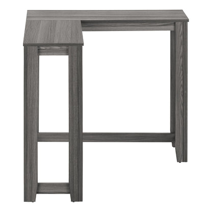 Corner Accent Console Table For Entryway, Contemporary And Modern - Gray