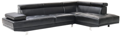 Riveredge - Sectional - Black
