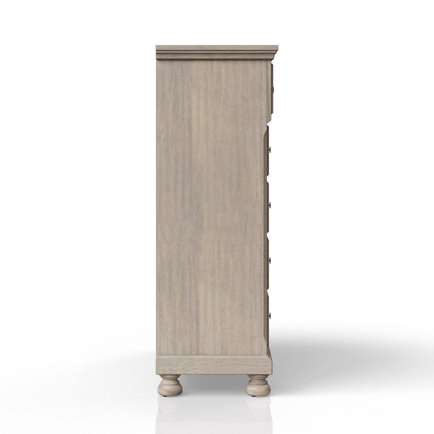 5 Drawer Chest - Antique Gray