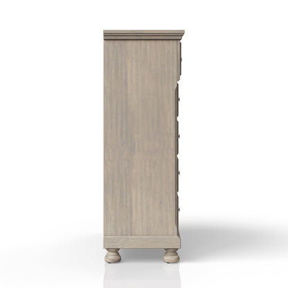 5 Drawer Chest - Antique Gray