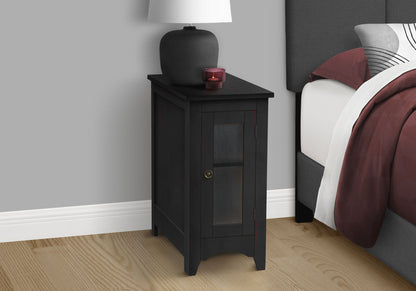 Accent End Table Transitional - Black