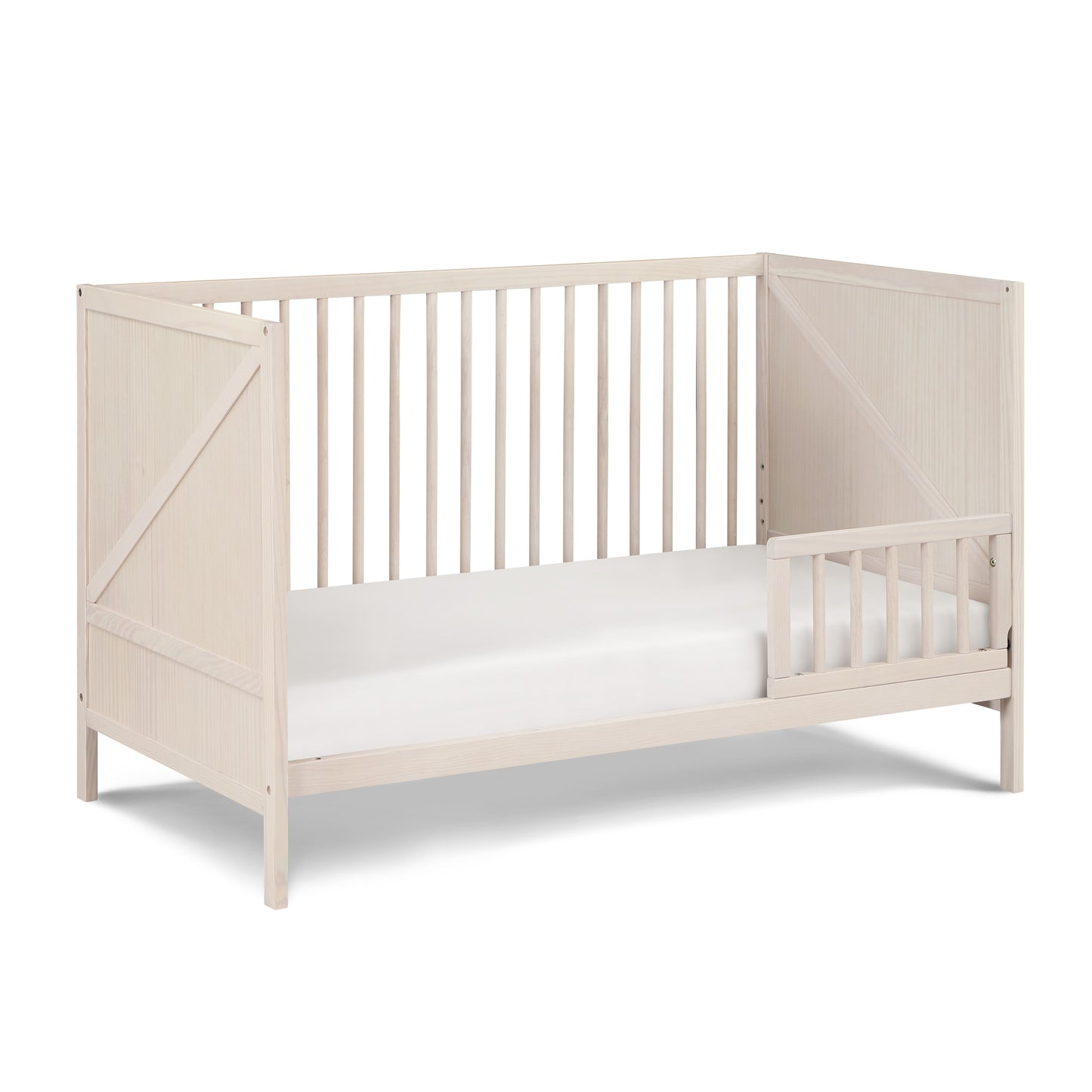 Pixie Zen - 3 In 1 Crib - Washed Natural