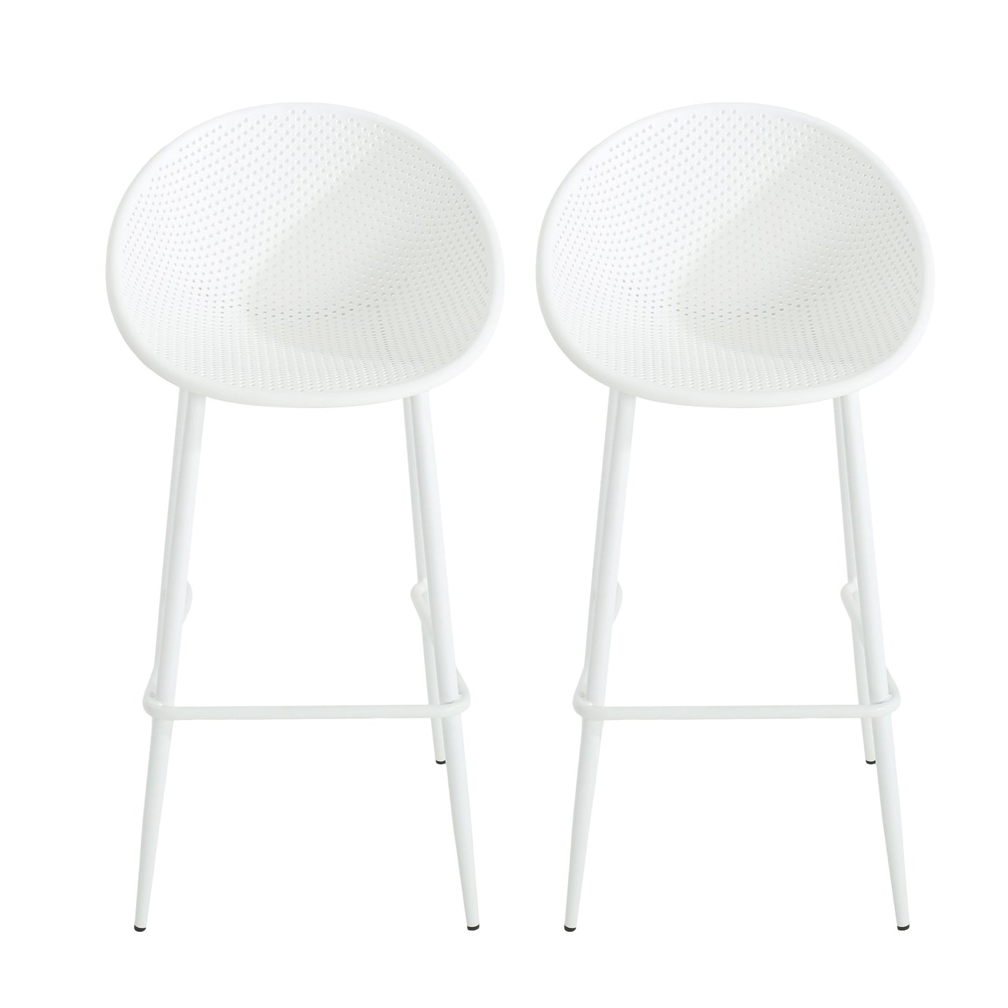 Gable - Barstool (Set of 2) - White