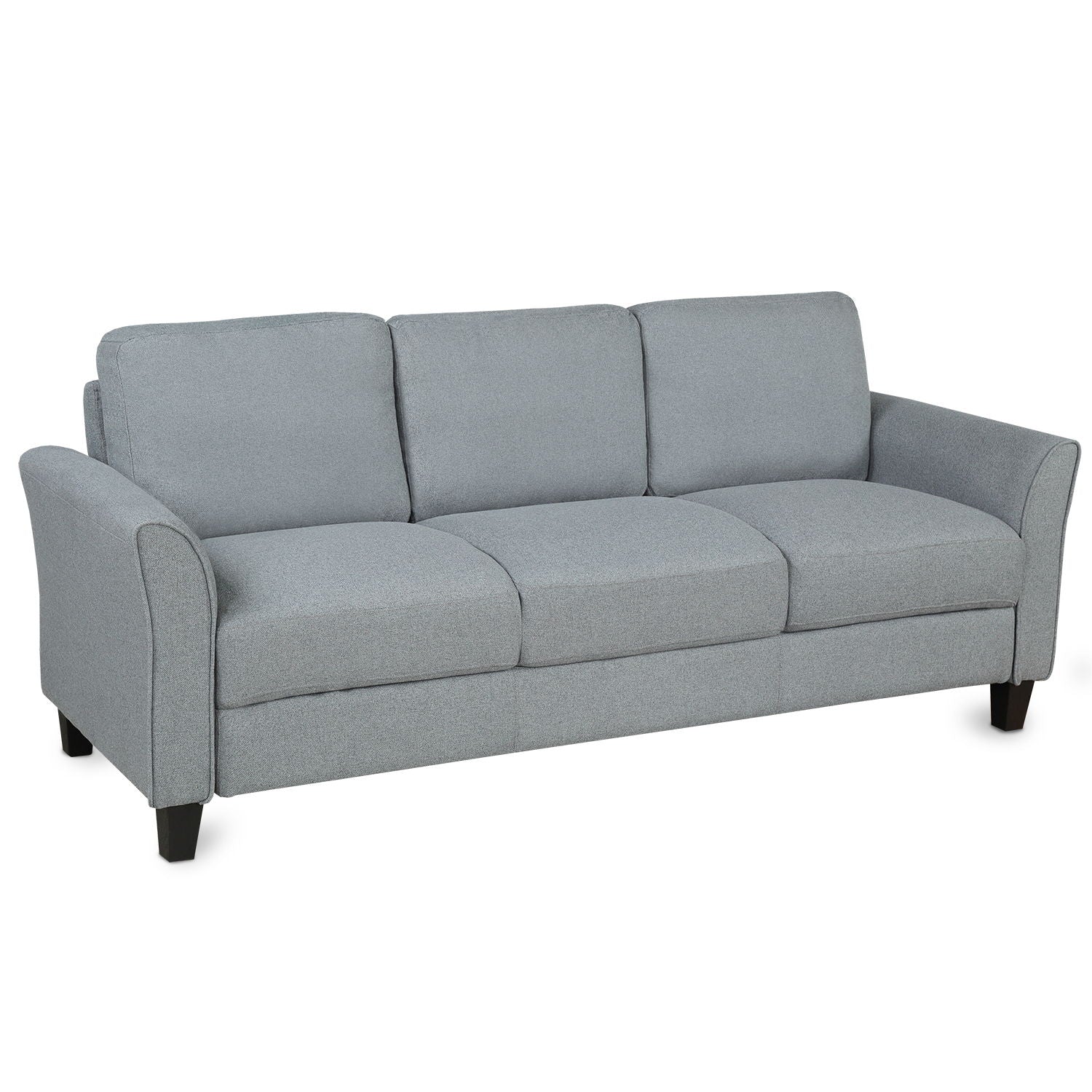 3 Seat Sofa Living Room Sofa - Gray
