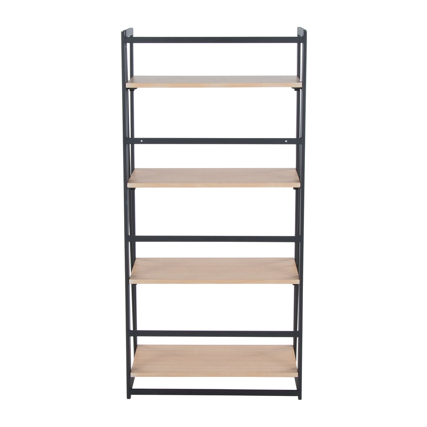Dakota - Contemporary Bookcase - Black / Natural