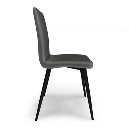 Baylor - Dining Chair (Set of 2) - Dark Gray