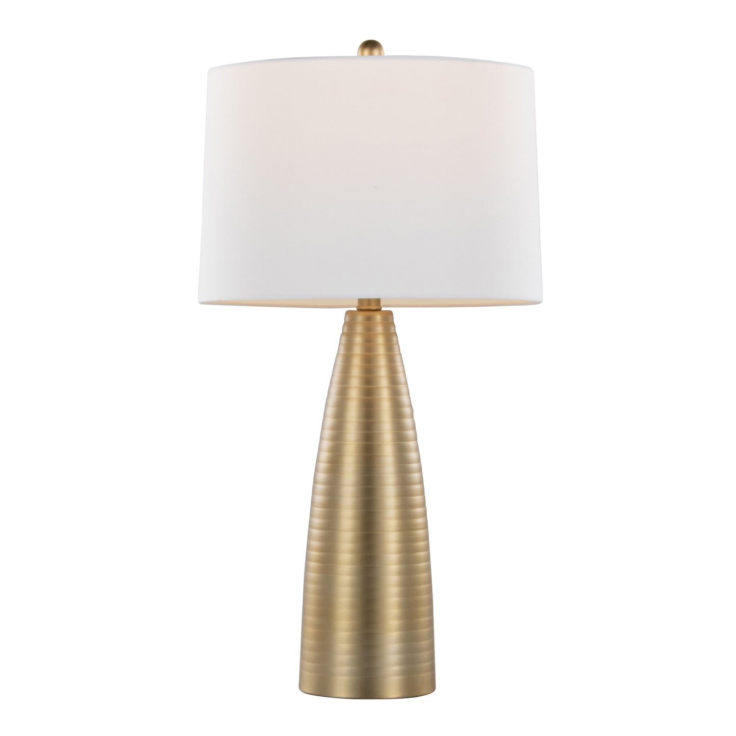 Maya - Contemporary Table Lamp (Set of 2) - Gold / White