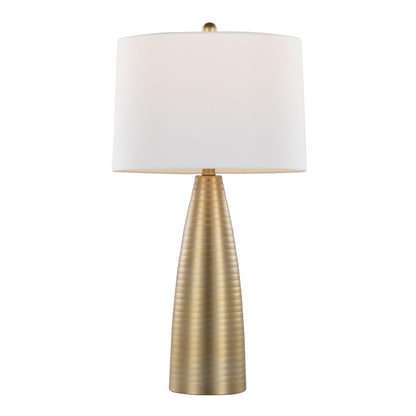 Maya - Contemporary Table Lamp (Set of 2) - Gold / White
