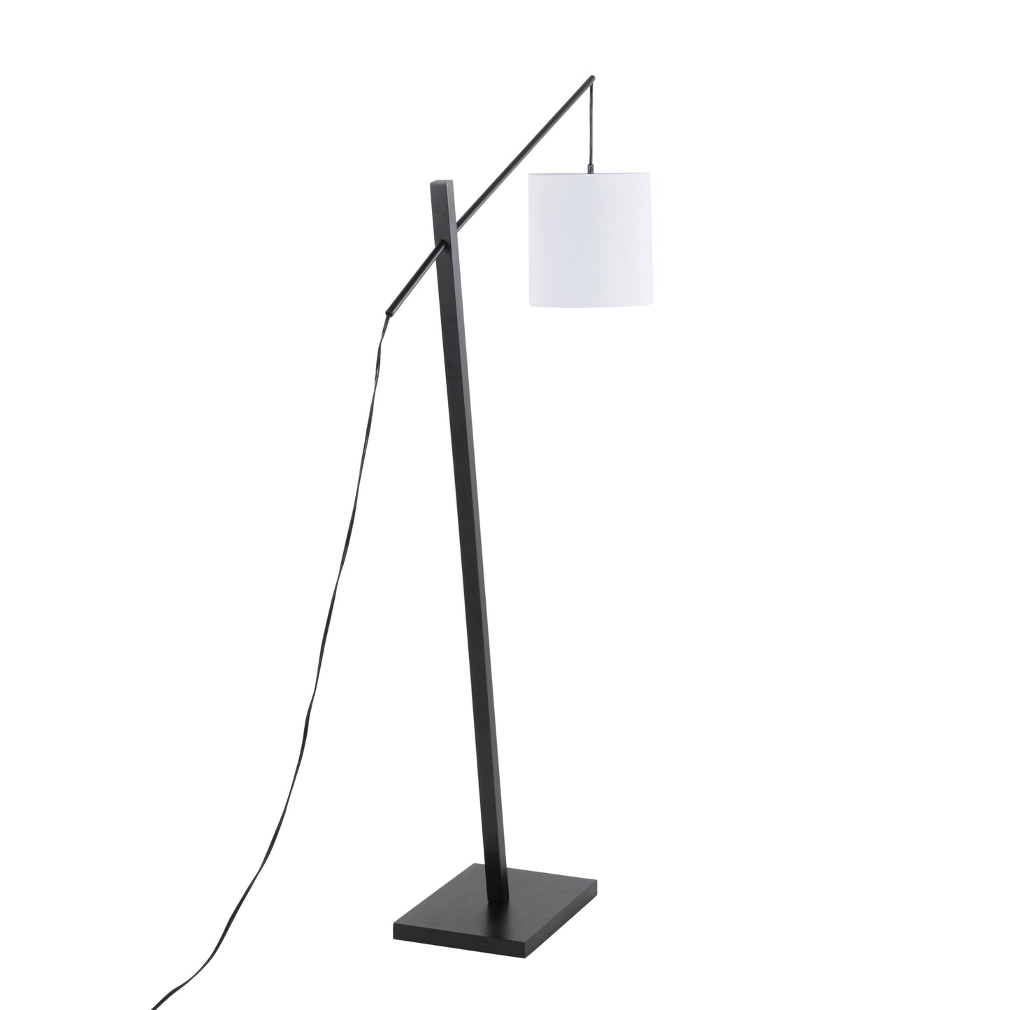 Arturo - Contemporary Floor Lamp - Black / White